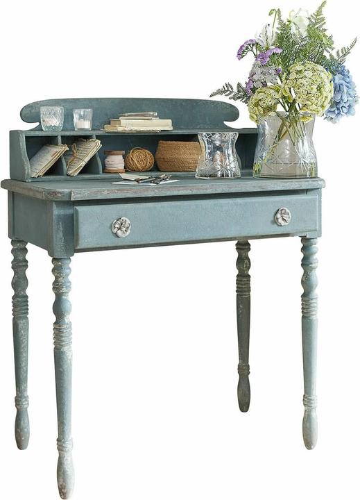 Loberon Konsole Lartigue antikblau
