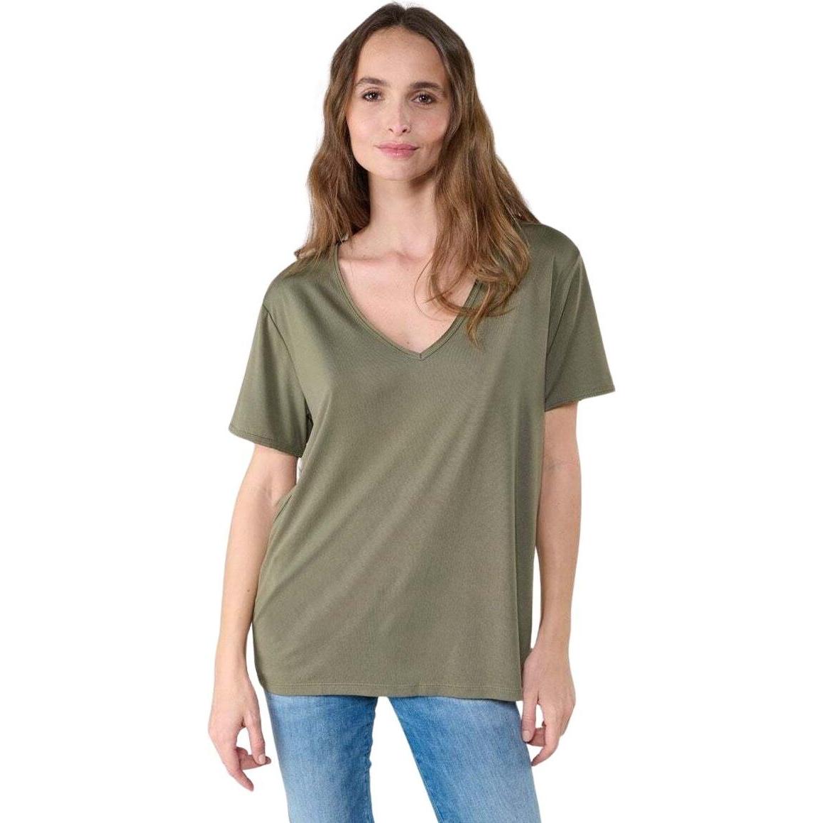 Le Temps Des Cerises, Damen, Shirt, t-shirt parodia, Grün, (XL)