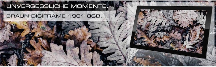 Immagine prodotto Braun Photo DigiFrame 1901 47cm (18.50", 1366 x 768 pixel)