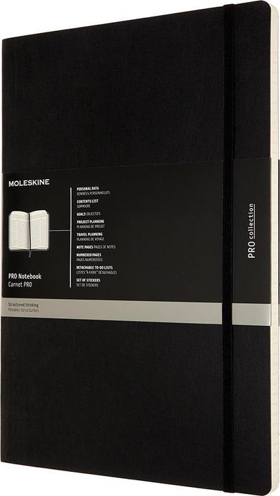 Moleskine PROF - notebook (A4, Lined, Soft cover)