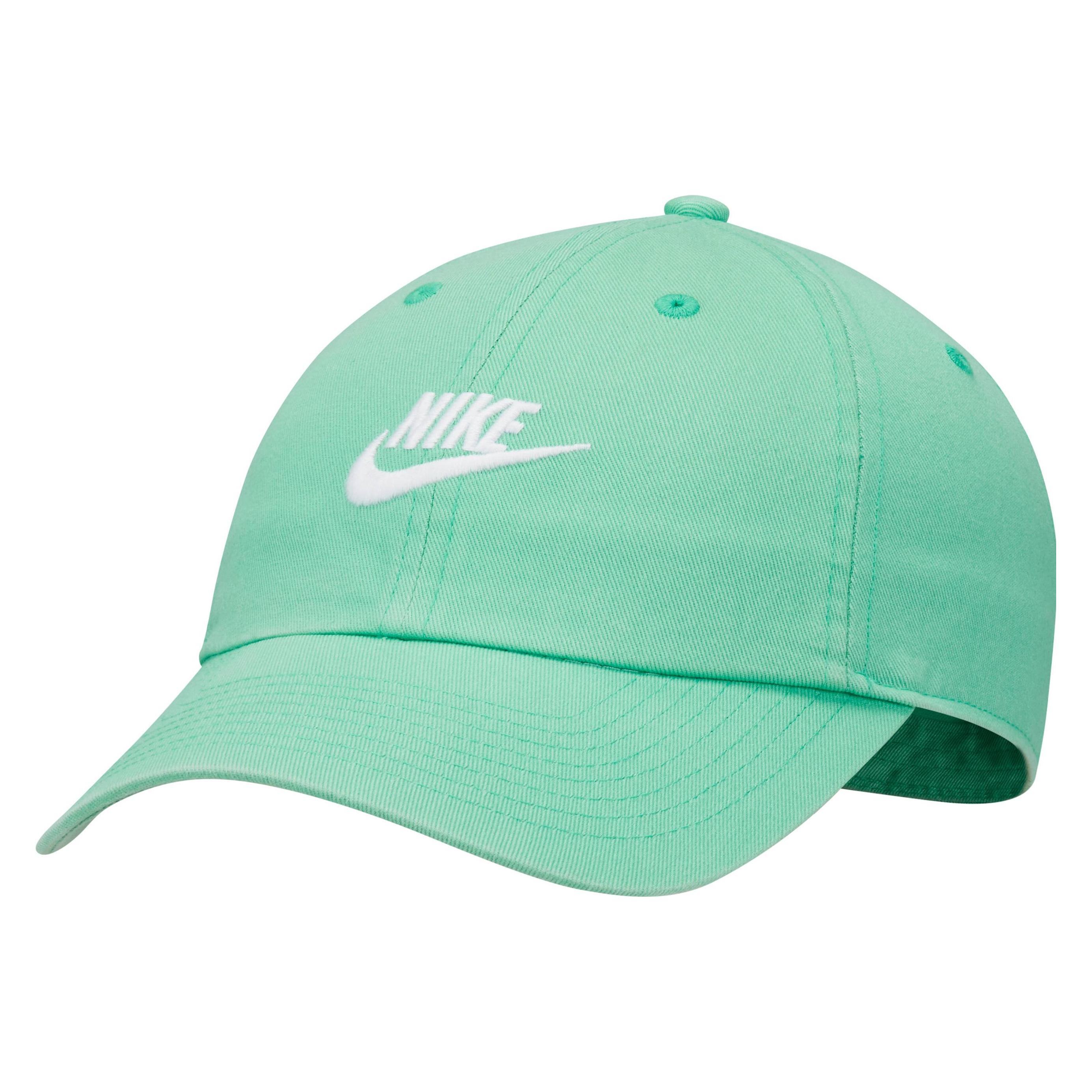 Nike, Herren, Cap, Sportswear Heritage86 Fut Spring Green/White, Grün, Weiss, (One Size)