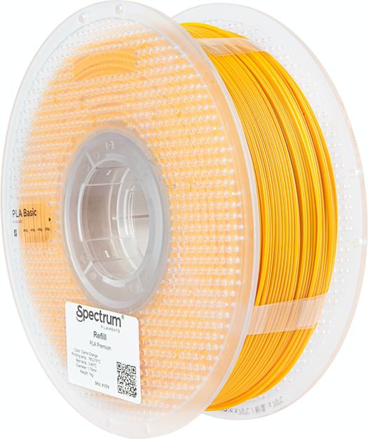 Actual product image Filament Premium PLA Refill Bloody Red 1kg 1.75mm (PLA, 1.75 mm, 1000 g, Red)