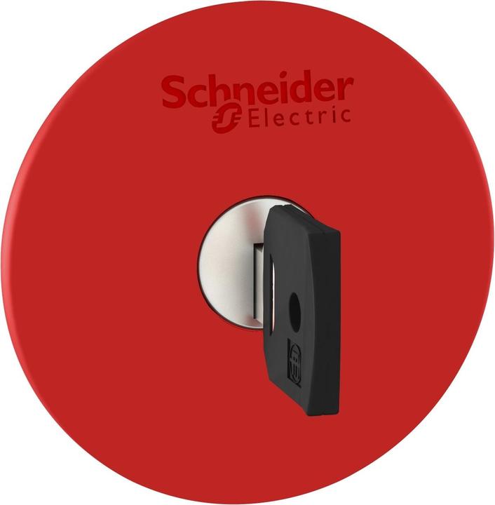 Produktbild Schneider Electric Emergency Stop 60mm 455Key Release Red