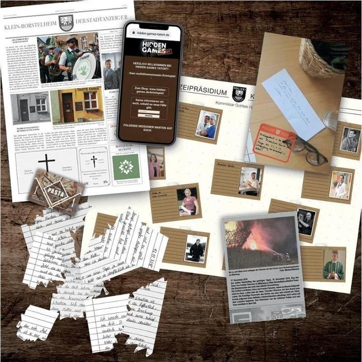 Actual product image Hidden Games Crime Scene (German)