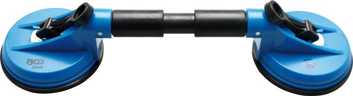 Immagine prodotto BGS Sollevatore doppio ABS con ventose mobili Ø 120 mm 390 mm (60 kg)