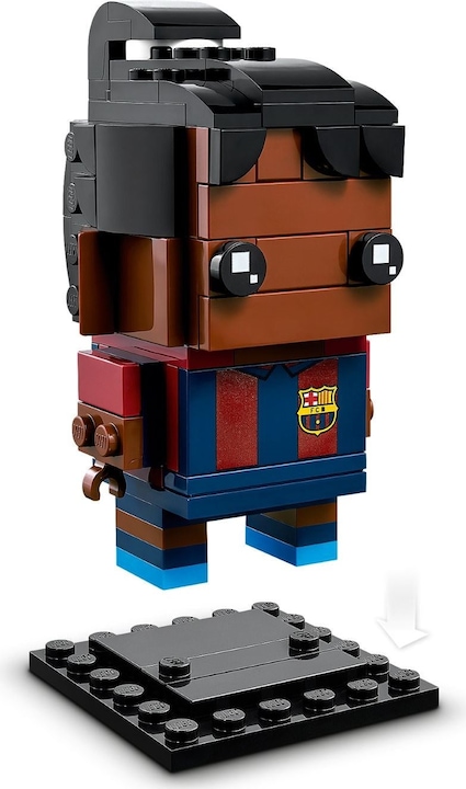 Actual product image LEGO Brick Headz - FC Barcelona â€" Go Brick Me (40542, LEGO Brickheadz)