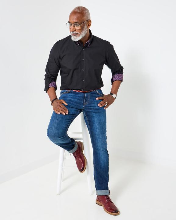 Produktbild Joe Browns Contrast Trim Double Collar Shirt (S)