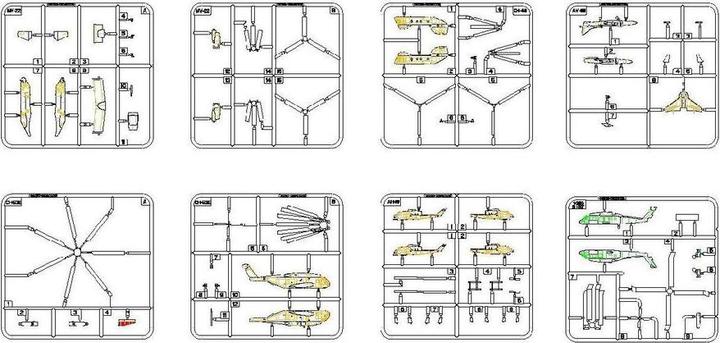 Actual product image Trumpeter U.S. Marines Air Group