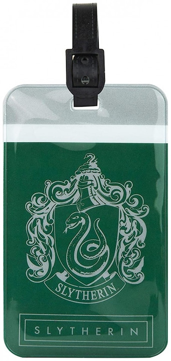 Actual product image Cinereplicas Set of Passport cover and Tag - Slytherin - Harry Potter CR2512 (Additional padding)