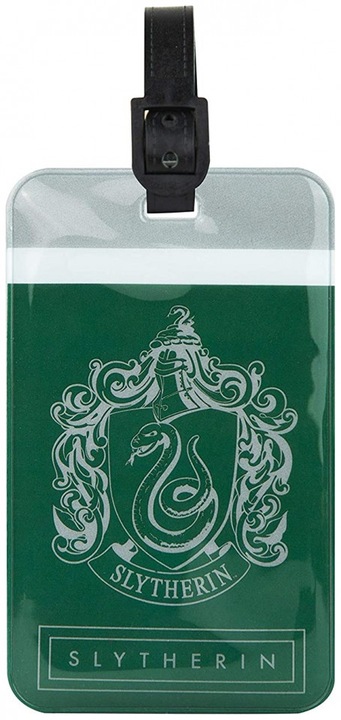 Actual product image Cinereplicas Set of Passport cover and Tag - Slytherin - Harry Potter CR2512 (Additional padding)