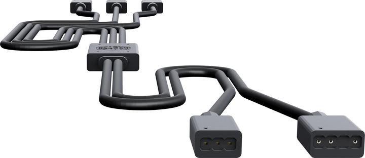 Actual product image Cooler Master Addressable RGB 1-to-3 Splitter Cable