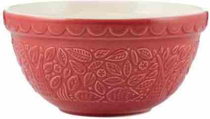 Actual product image Mason Cash in The Forest S30 Red Mixing Bowl 2002.151 (1.10 l, 1x)