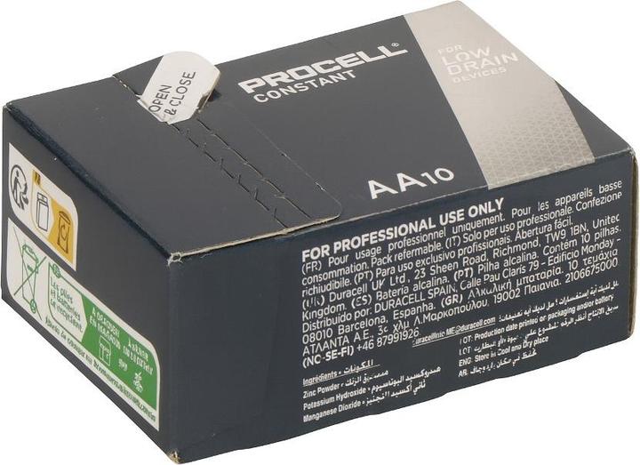 Produktbild Duracell Batterie Constant - AA Mignon LR06 10er Karton (10 Stk., AA, 3016 mAh)