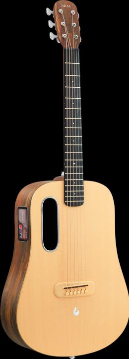 Lava Music Gitarre Spruce 36 Zoll Woodgrain Brown (Akustik Gitarre, Okoume, Fichte, HPL)