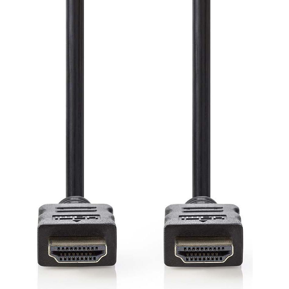 Thumbnail - Nedis High Speed??HDMI T Kabel mit Ethernet HDMIT Stecker HDMIT Stecker 4K@30Hz 18 Gbps 50.0 m rund (50 m, HDMI), Video ...