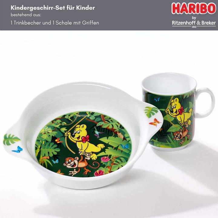 Actual product image Ritzenhoff & Breker Haribo Jungle Kindergeschirr-Set