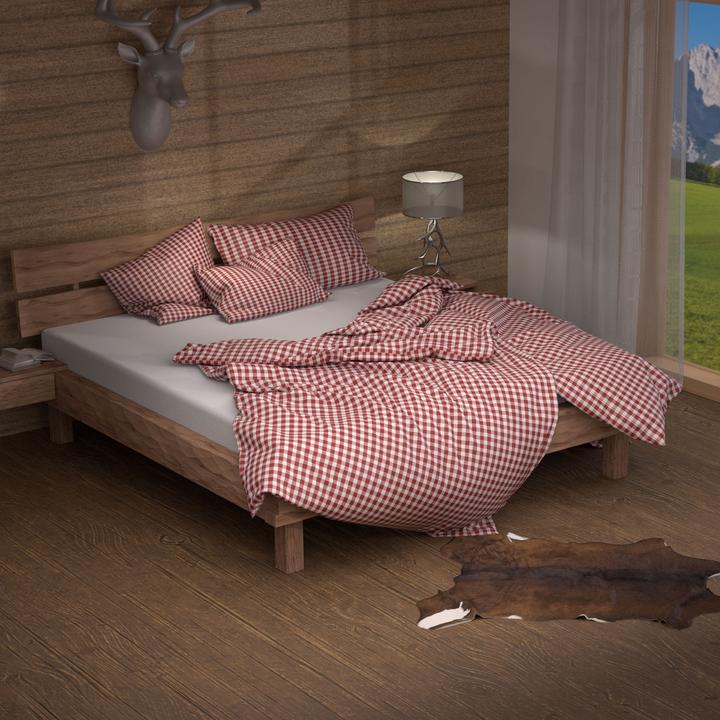 Immagine prodotto Lotus Bettwaren Lotus Biancheria da letto Renforcé Kölsch rosso (Copripiumino, 240 x 240 cm)