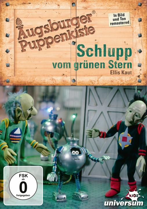 Produktbild Augsburger Puppenkiste - Schlupp vom grünen Stern (DVD, 1986, Deutsch)