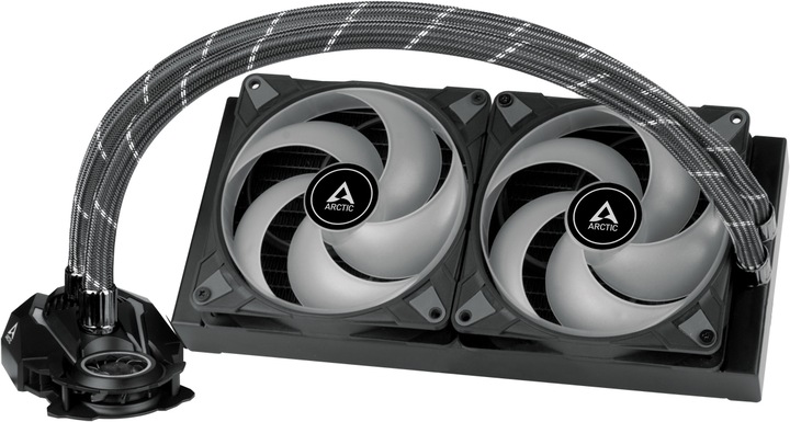 Productafbeelding Arctic Liquid Freezer II-280 RGB Zwart met controller