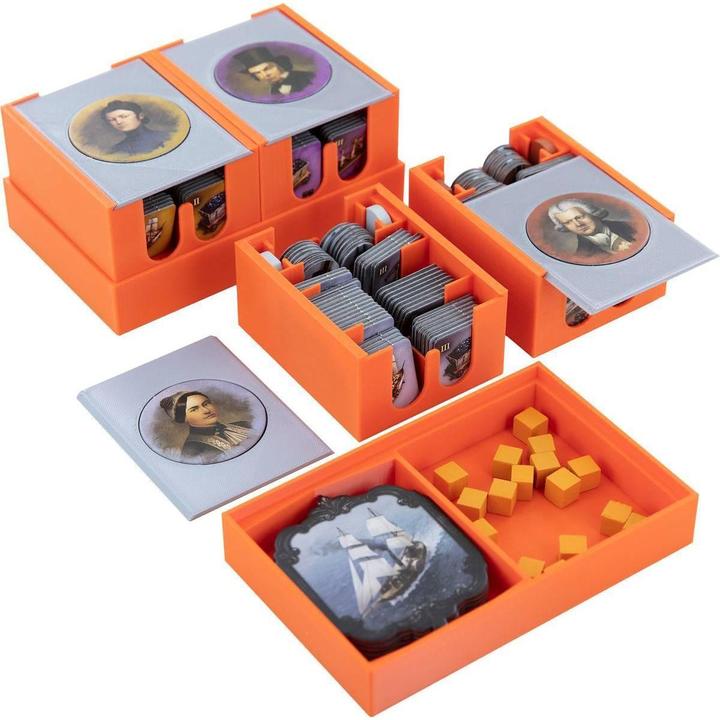 Actual product image Feldherr ORG019 - Organiser for Brass: Lancashire / Brass: Birmingham Deluxe Edition - Board Game Box