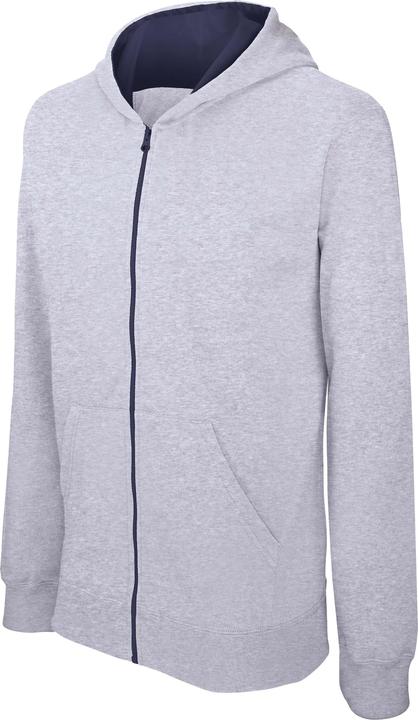Produktbild Kariban Kinder-Kapuzenpulli mit Reissverschluss (10XL)