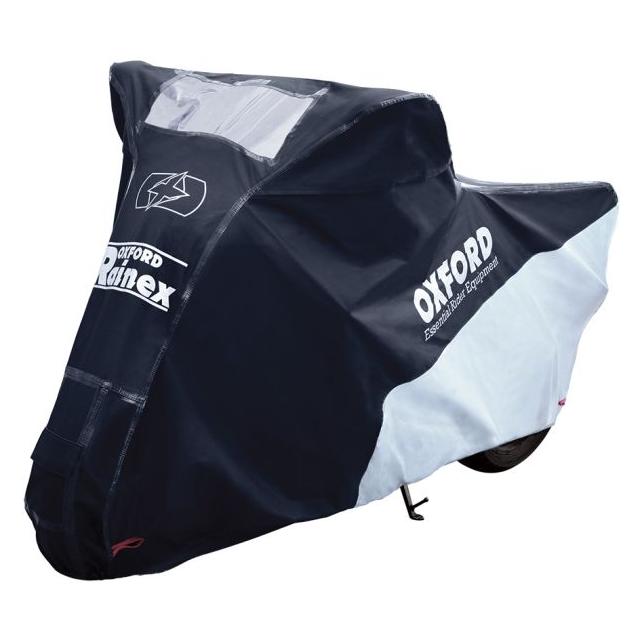 Für OXFORD CV501 Motorcycle cover  RAINEX colour black/silver, size S Motorcycl - Image 3