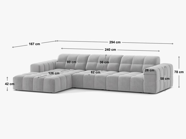 Image du produit Cosmopolitan Design Chicago (Canapé d’angle)