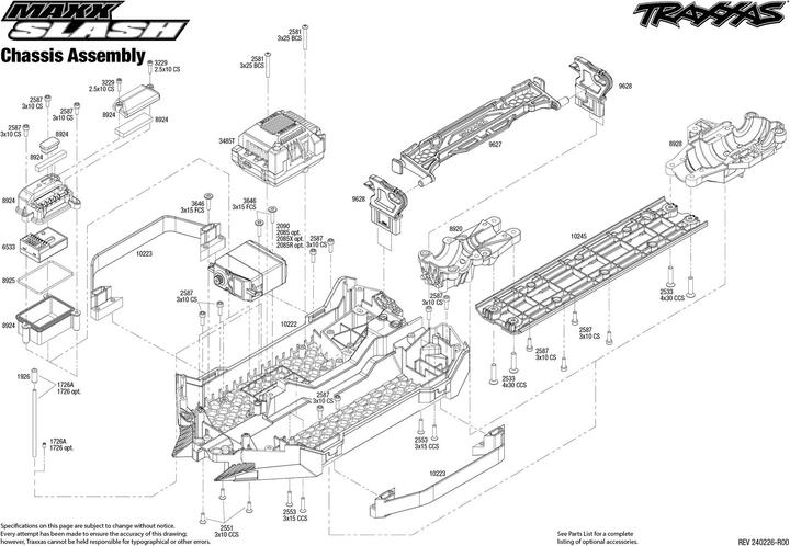 Immagine prodotto Traxxas Maxx Slash 1:8 4wd Ep (RTR pronto all'uso)