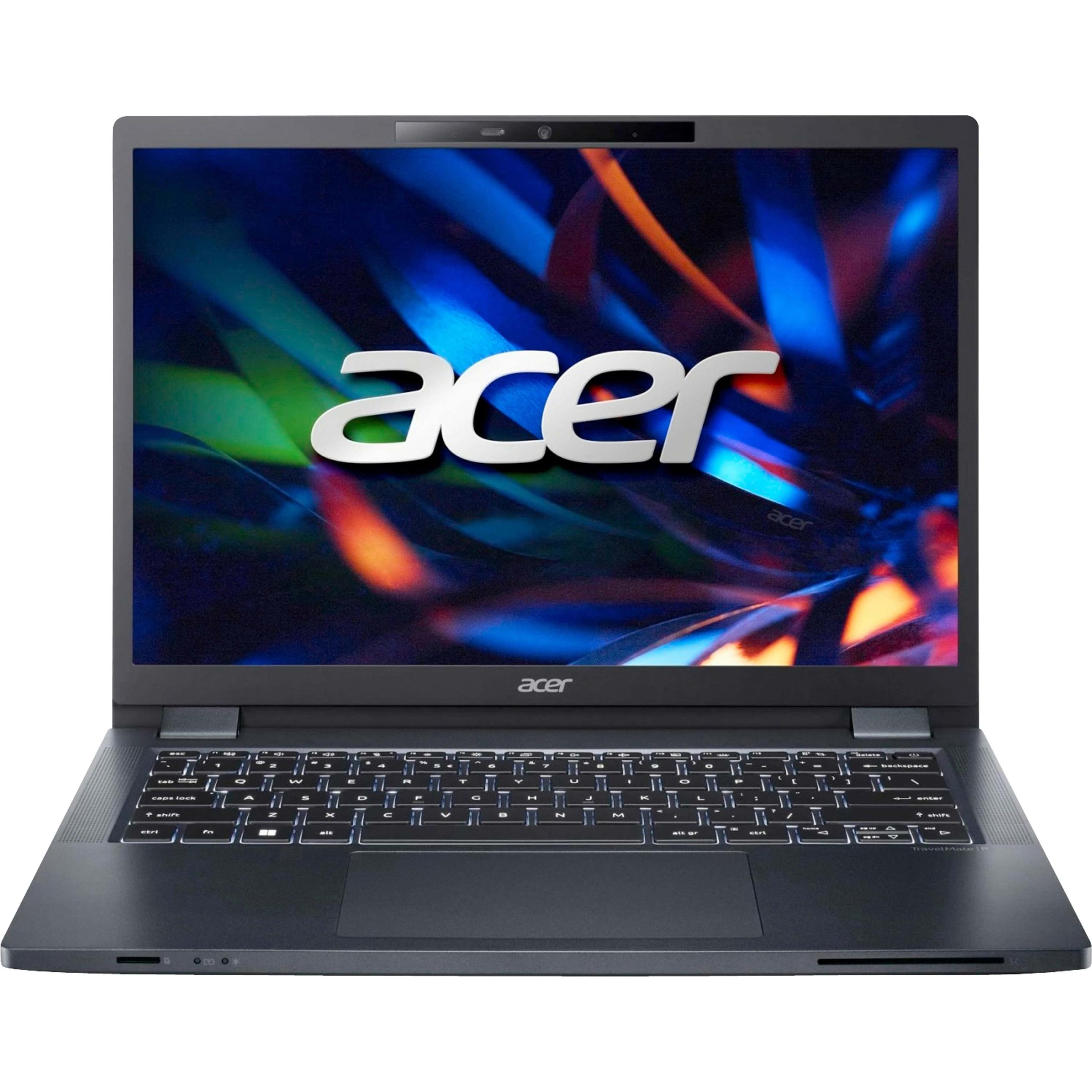 Acer Travelmate P4 (14", Intel Core i5-1335U, 8 GB, 512 GB, DE), Notebook, Schwarz