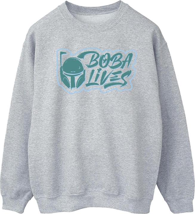 Star Wars The Book Of Boba Fett Lives Chest Sweatshirt (4XL)