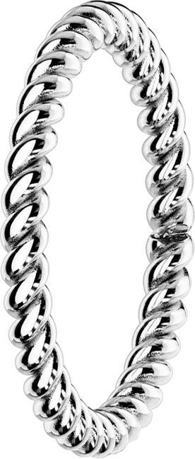 Image du produit Star Piercing Threadless argent avec goutte de cristal noir (sans laiton, Titane)