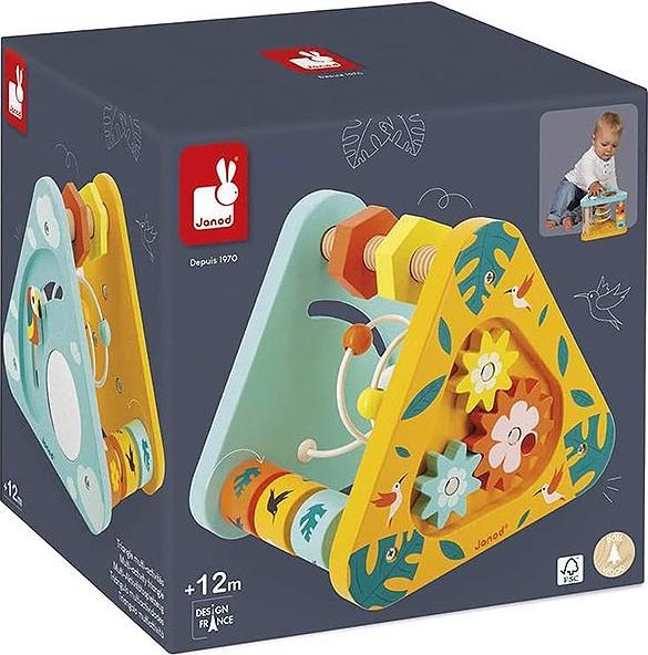 Actual product image Janod Tropics MultiActivityTriangle FSC