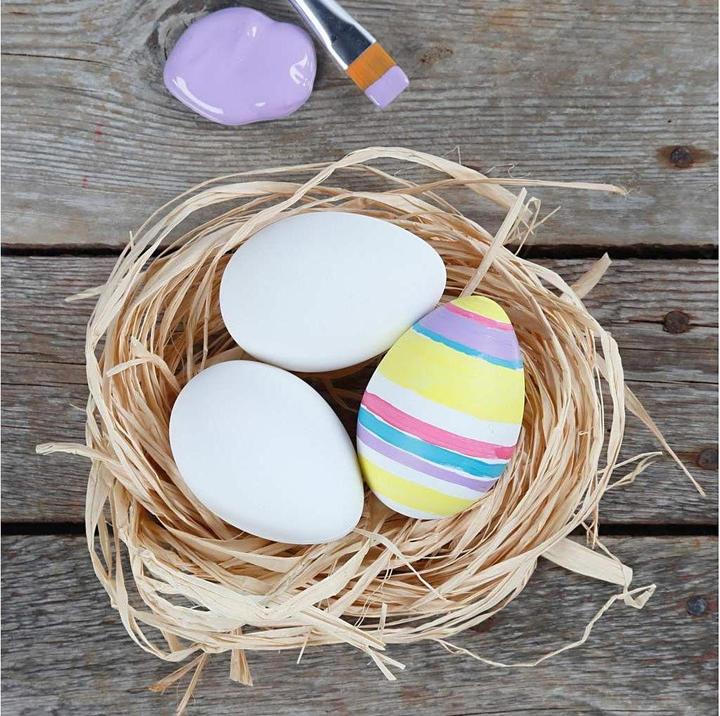 Actual product image Creativ Company Plastic Eggs (12 x, 6 x 6 x 6 cm)
