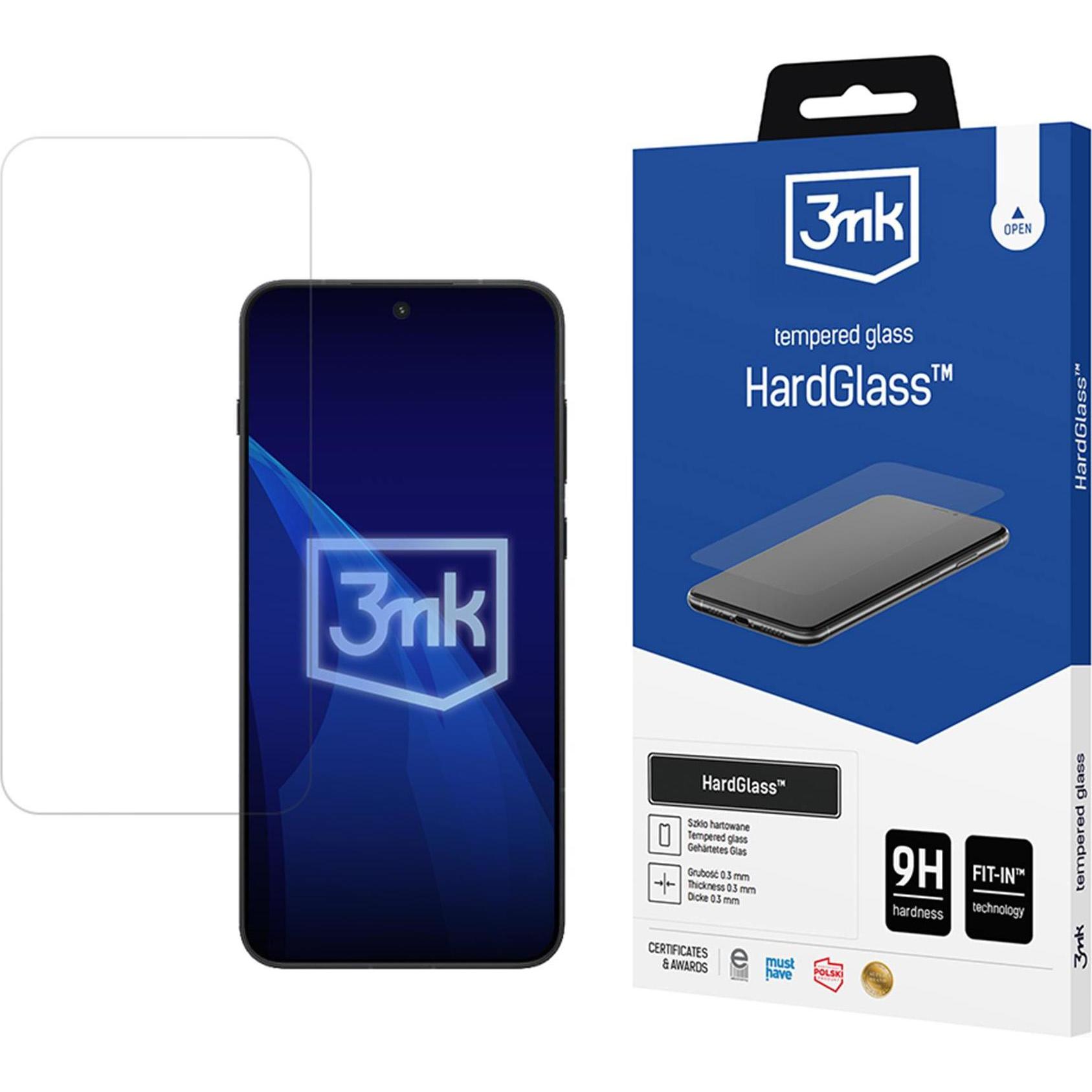 3MK tvrzené sklo HardGlass pro OnePlus 15R (OnePlus 15R), Pellicola protettiva smartphone, Trasparente