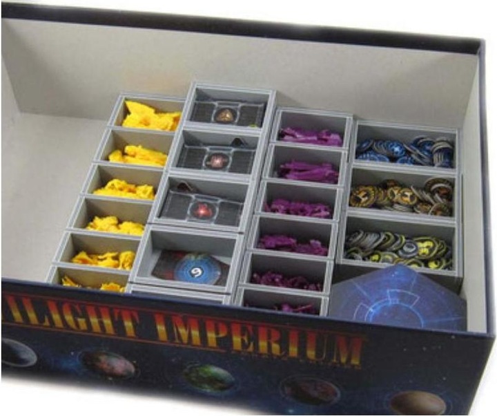 Actual product image Folded Space FS-TI4 - Insert - For Twilight Imperium 4th Edition