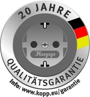 Produktbild Kopp Universal Druckwechsel-Dimmer Sockel mit Nebenstellenanschluss.