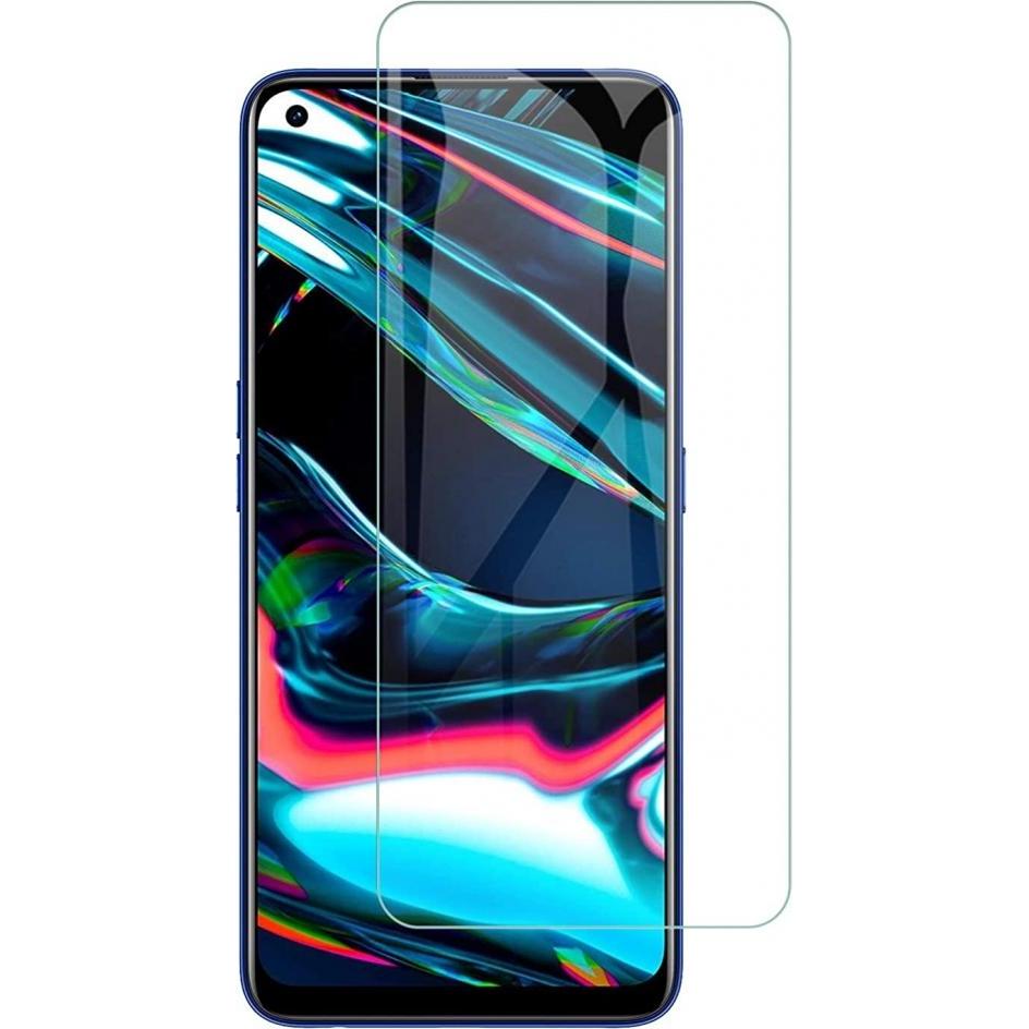 Screenguard Realme 7 Pro Panzerglas Schutzfolie Case Friendly Design (Realme 7 Pro), Smartphone Schutzfolie, Transparent