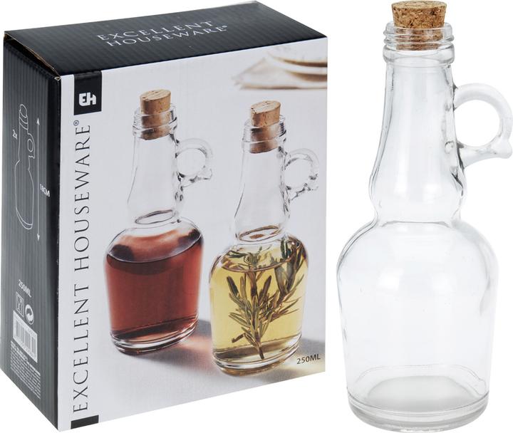 Produktbild Excellent Houseware Öl & Essig Set aus Glas (250 ml)
