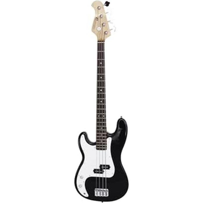 Dimavery PB-320 E-Bass LH, nero (Basso elettrico), Chitarra, Nero