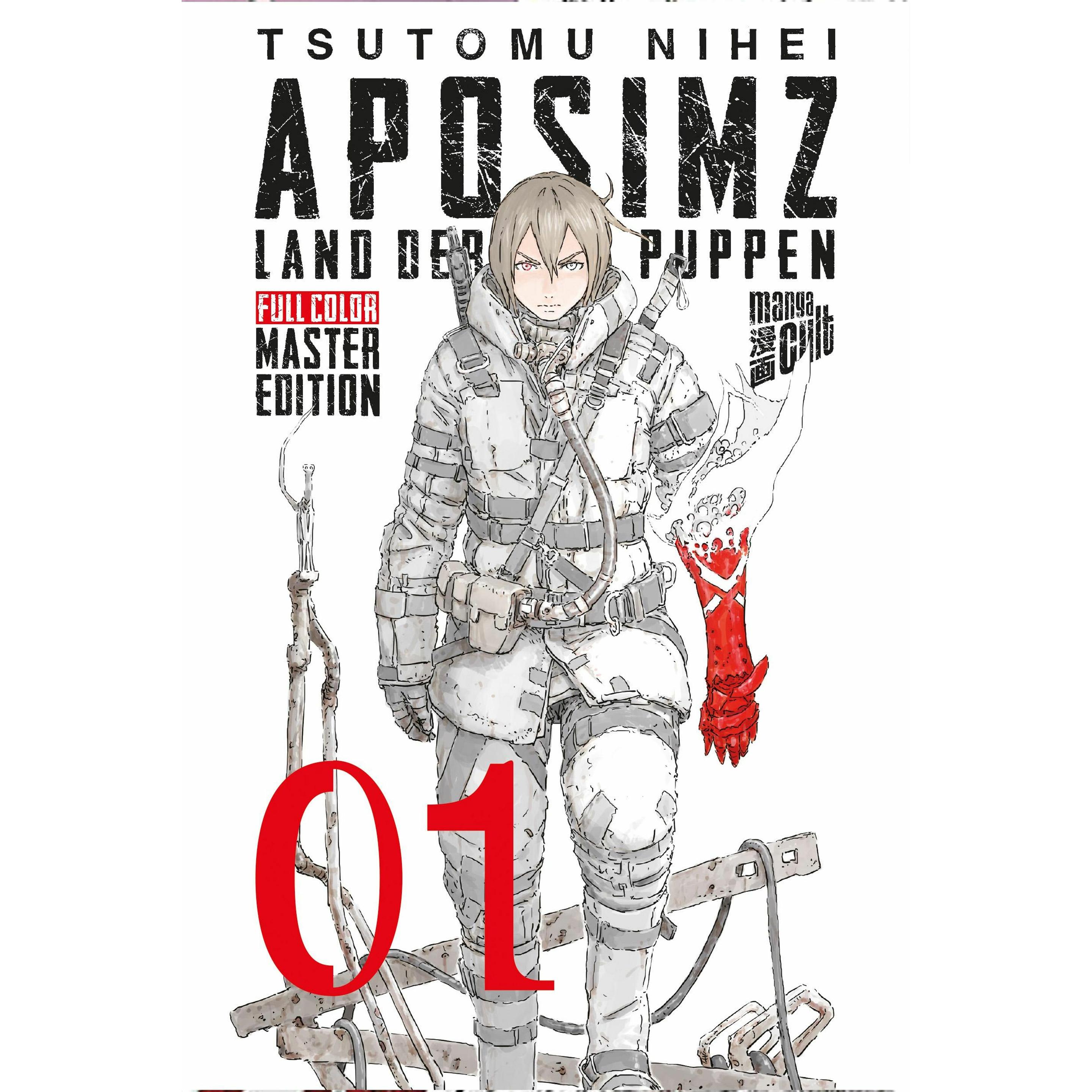 Aposimz - Land der Puppen 1, Belletristik von Jan-Christoph Müller, Tsutomu Nihei
