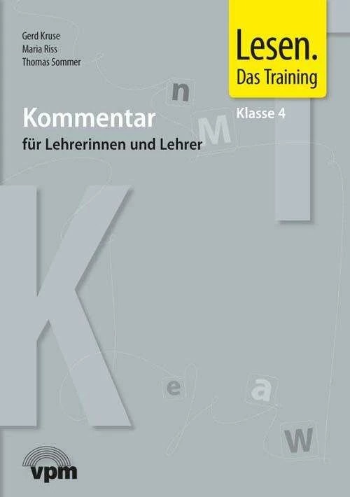 Produktbild Lesen. Das Training. Fertigkeiten, Geläufigkeit, Strategien. Klasse 4. Lehrerband (Deutsch, Maria Riss, 2015)