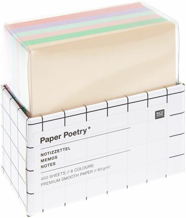 Produktbild Rico Design Notizzettel-Box Pastell FSC MIX (90 x 90 mm)