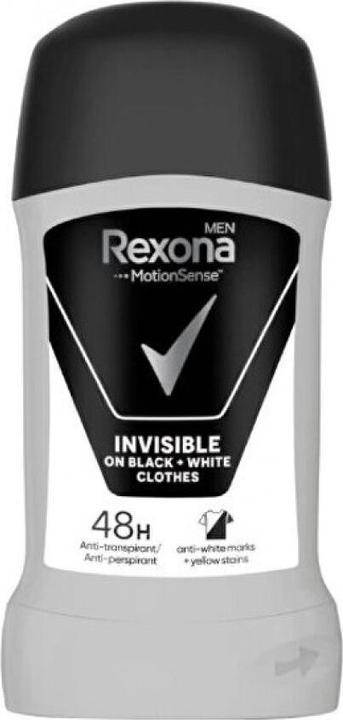 Actual product image Rexona Invisible on Black + White Clothes (Stick)