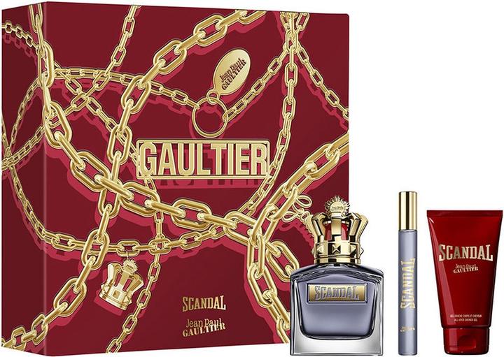Produktbild Gaultier Scandal for Him EdT 100ml Set 3 Artikel (Parfum Set)