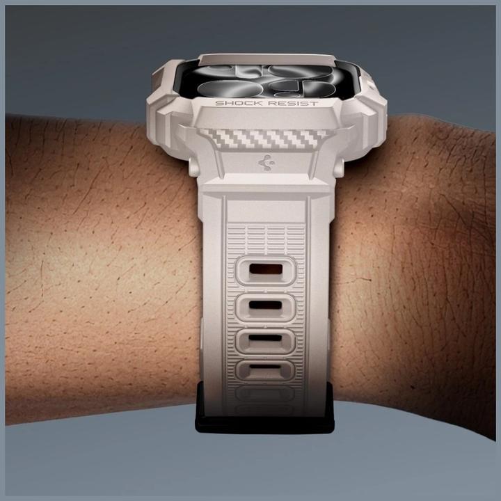 Immagine prodotto Spigen - Rugged Armor Pro V2 - Apple Watch 10 46mm / Watch 11 46mm - Dune Beige