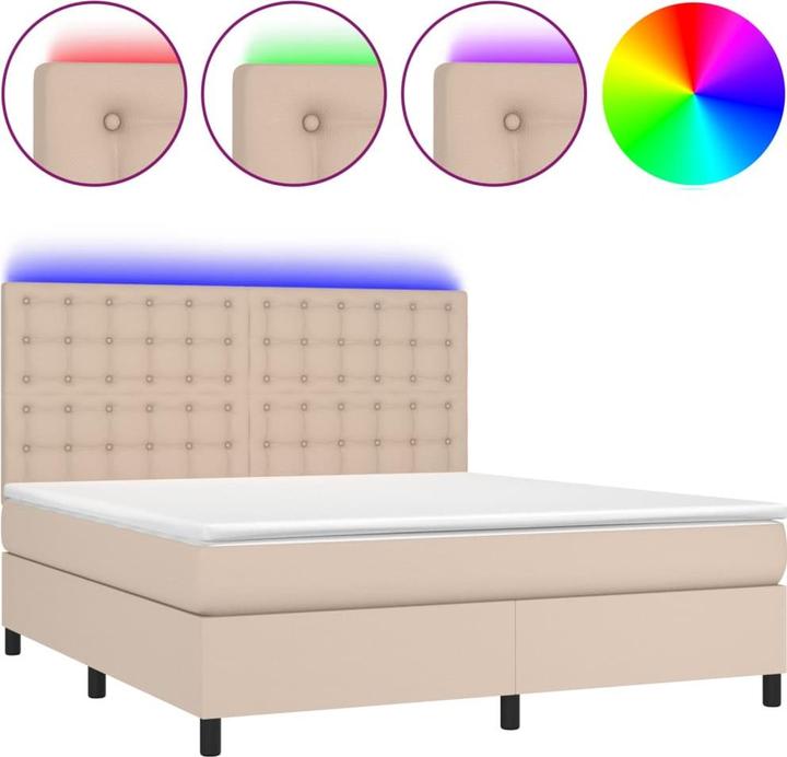 Actual product image vidaXL Boxspringbett (160 x 200 cm)