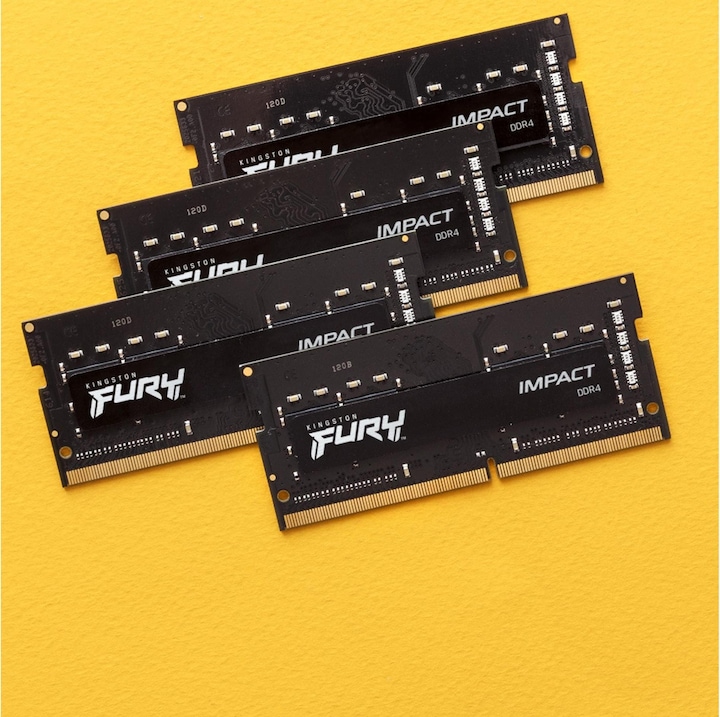 Actual product image Kingston FURY Impact (2 x 8GB, 3200 MHz, DDR4-RAM, SO-DIMM)