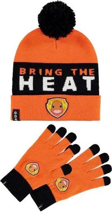 Actual product image Difuzed Hat & Glove: Pokémon Charmander
