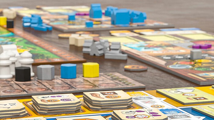 Actual product image Feuerland FEU31024 - Age of Innovation, board game, for 1-5 players, from 14 years (DE edition) (German)