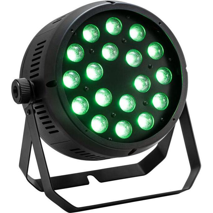 Eurolite LED Z-PAR 18x8W QCL Zoom (8 W, LED), Faro